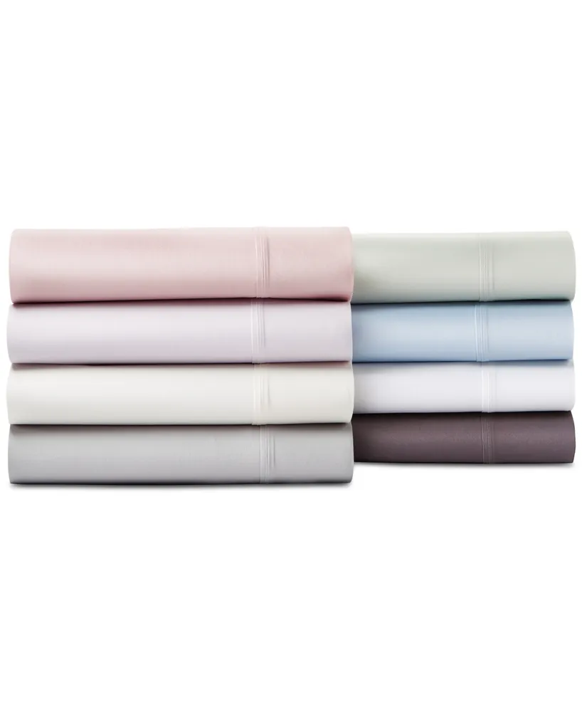 1000 Thread Count Solid Sateen 6 Pc. Sheet Set, Queen, Created for Macy's