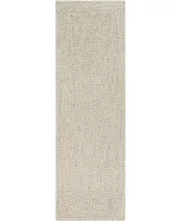 Livabliss Chesapeake Bay CPK2303 2'6" x 8' Runner Outdoor Area Rug - Cream