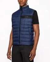 Boss Men's Water-Repellent Padded Gilet