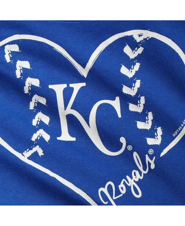 Soft As A Grape Big Girls Royal Kansas City Royals Cotton Tank Top - Macy's