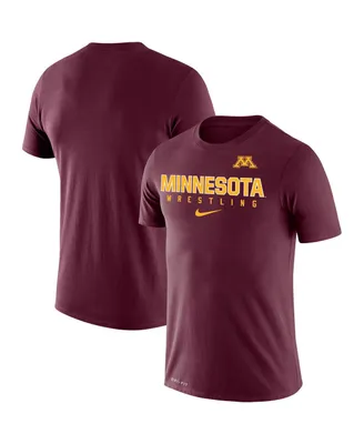 Men's Nike Maroon Minnesota Golden Gophers Wrestling Legend Performance T-shirt