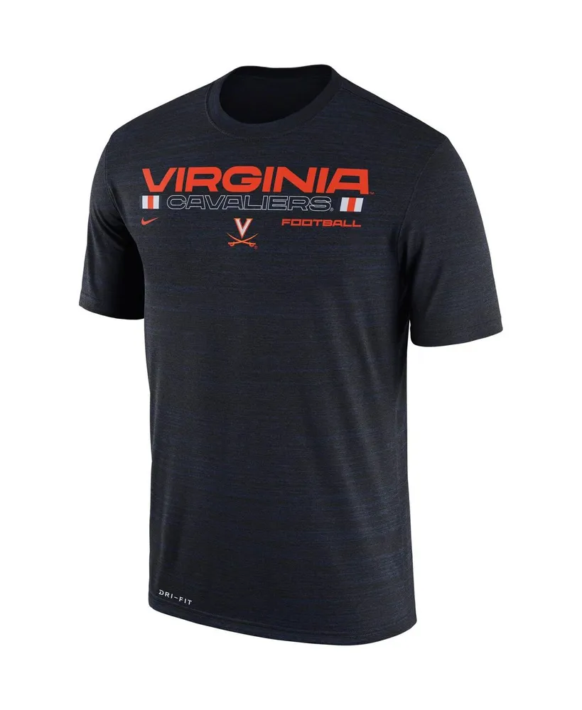 Men's Nike Navy Virginia Cavaliers Velocity Legend Space-Dye Performance T-shirt