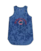 Women's Concepts Sport Royal Chicago Cubs Plus Size Jersey Tank Top and Pants Sleep Set
