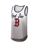 Women's G-iii 4Her by Carl Banks White Boston Red Sox Logo Opening Day Tank Top