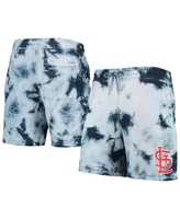 Men's New Era Navy St. Louis Cardinals Team Dye Shorts