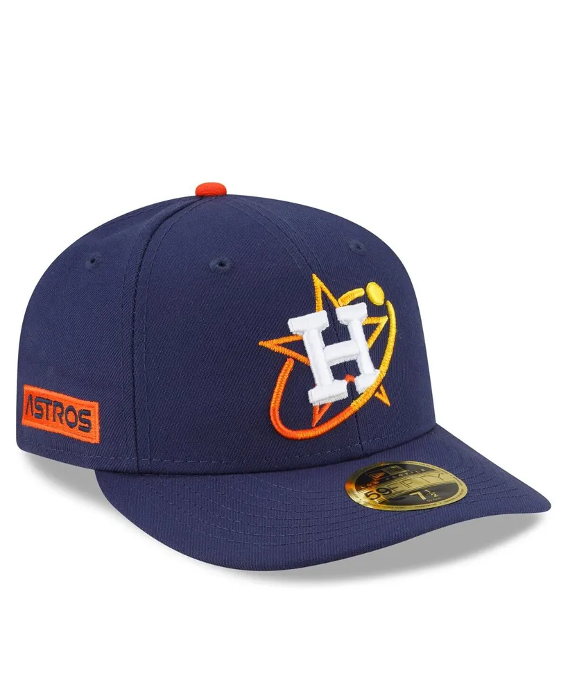 Men's New Era Royal Houston Astros White Logo 59FIFTY Fitted Hat