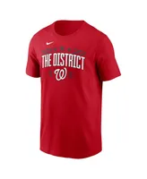 Men's Nike Red Washington Nationals The District 1901 Local Team T-shirt