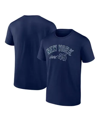 Men's Fanatics Gerrit Cole Navy New York Yankees Player Name and Number T-shirt