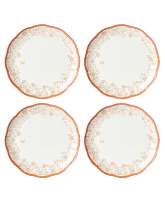 Lenox Butterfly Meadow Cottage Dinner Plate Set, Set of 4