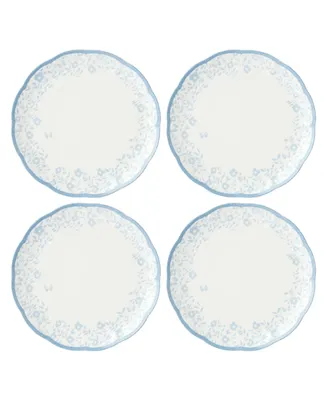 Lenox Butterfly Meadow Cottage Dinner Plate Set, Set of 4