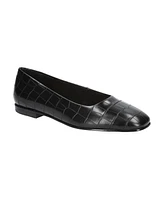 Bella Vita Women's Kimiko Square Toe Flats