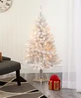 Artificial Christmas Tree with Lights, 48"