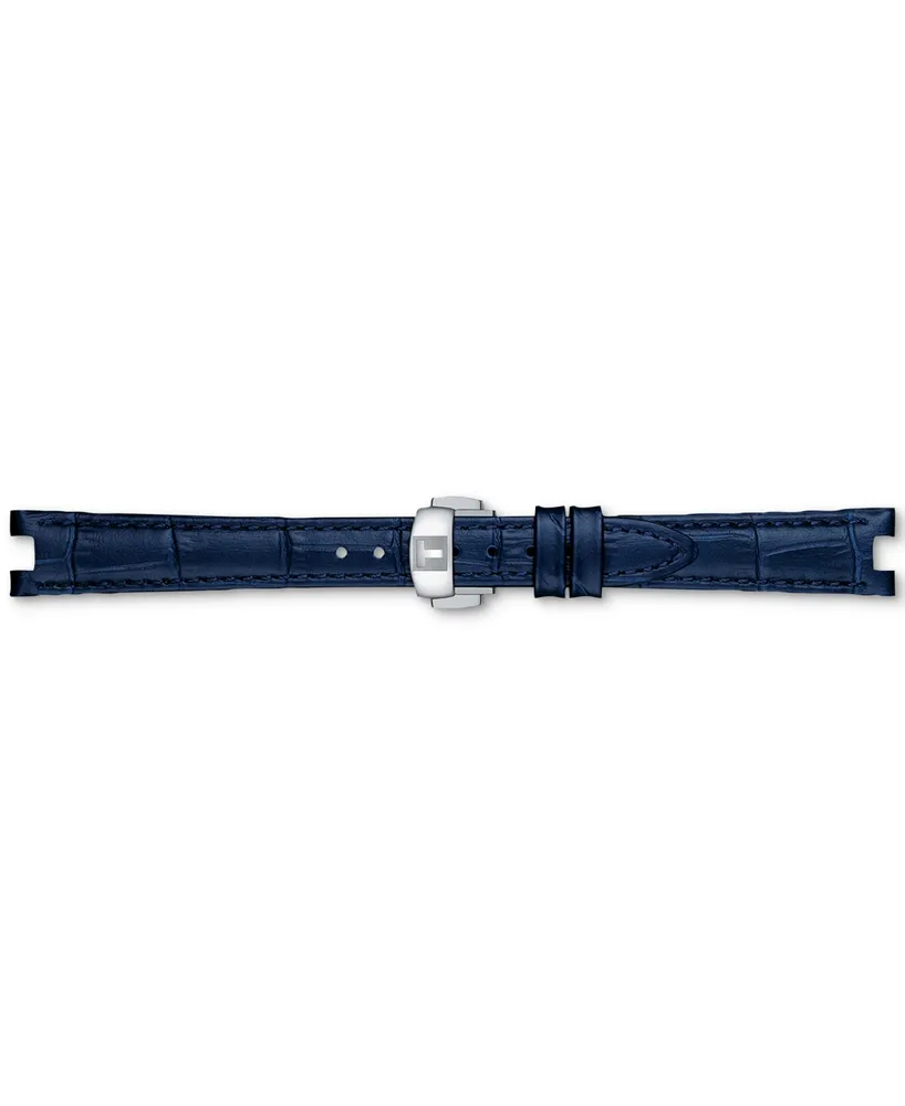 Tissot Women's Swiss Automatic Bellissima Blue Leather Strap Watch 29mm