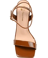 Journee Collection Women's Dorian Stiletto Square Toe Sandals