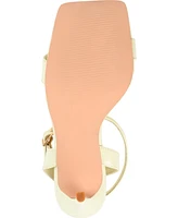 Journee Collection Women's Dorian Stiletto Square Toe Sandals