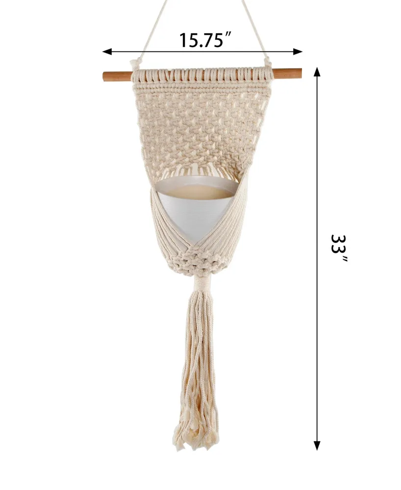 Flora Bunda Macrame Plant Hanger