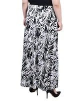 Plus Maxi Length Skirt