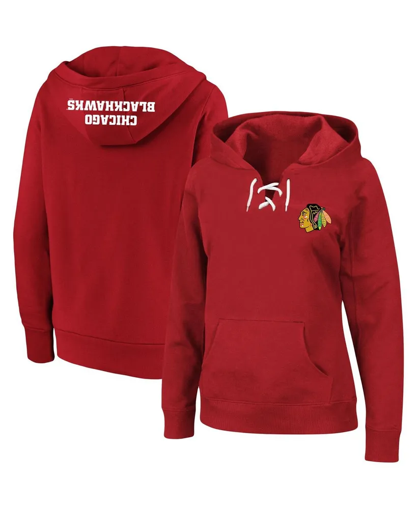 Women's Champion Heathered Gray Chicago Blackhawks Reverse Weave