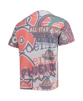 Men's Mitchell & Ness White Nba All-Star Game Hardwood Classics Jumbotron T-shirt