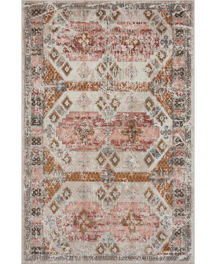 Lr Home Heirloom HRL81475 7'9" x 9'9" Outdoor Area Rug