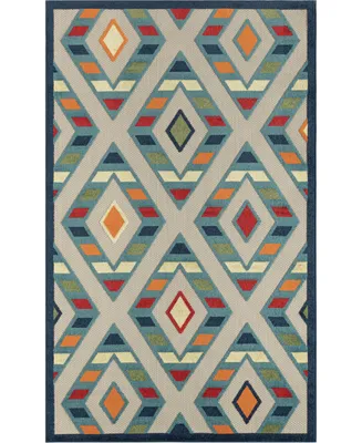 Closeout! Lr Home Lanai LNI81818 3'6" x 5'6" Area Rug