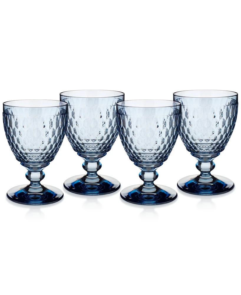 Villeroy & Boch 6.75 oz Boston Claret, Set of 4