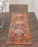 Nourison Home Allur ALR02 2'3" x 7'6" Runner Rug