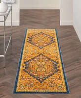 Nourison Home Allur ALR04 2'3" x 7'6" Runner Rug