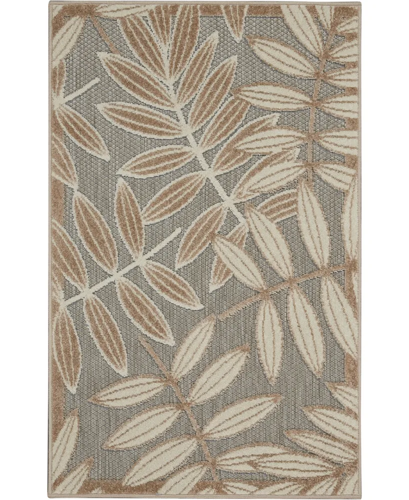 Nourison Home Aloha ALH18 2'8" x 4' Outdoor Area Rug