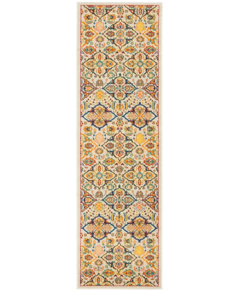 Nourison Home Allur ALR03 2'3" x 7'6" Runner Rug