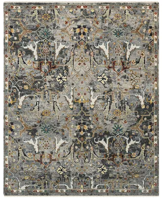 Amer Rugs Bristol Kriotra 2' x 3' Area Rug - Silver