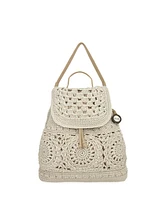 Women's Sayulita Crochet Backpack