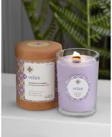 Seeking Balance Relax Geranium Lavender Spa Jar Candle