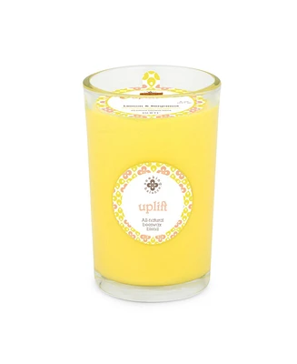 Seeking Balance Uplift Lemon Bergamot Spa Jar Candle, 8 oz