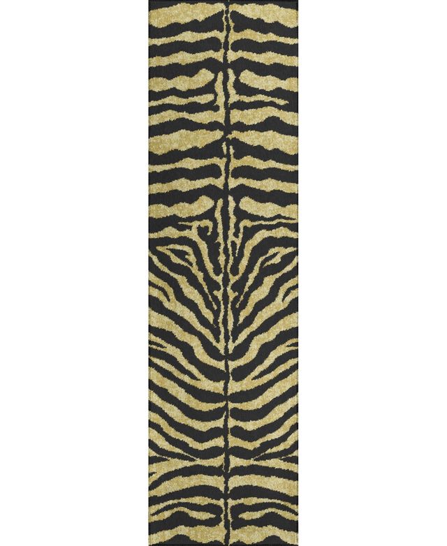 D Style Mansa MSA1 2'3" x 12' Runner Area Rug