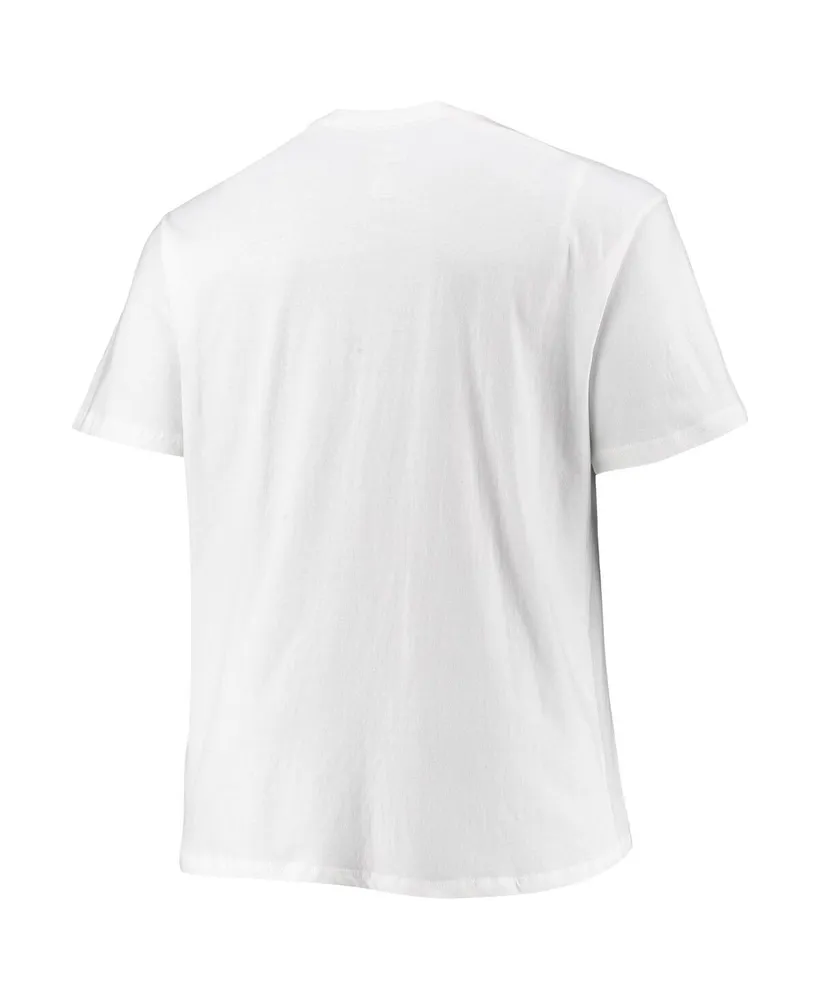 Men's Fanatics White Buffalo Bills Big and Tall City Pride T-shirt