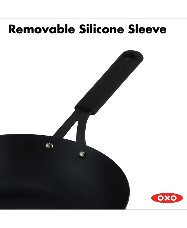 OXO Obsidian Carbon Steel Roaster with Rack