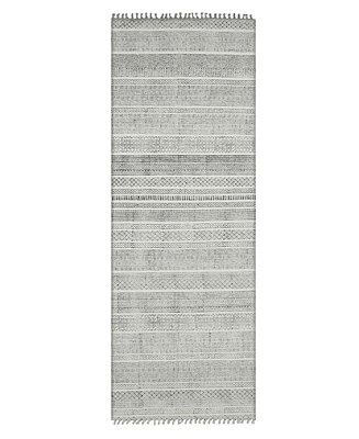 Amer Rugs Dune Dun- 2'6" x 8' Runner Area Rug