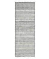 Amer Rugs Dune Dun- 2'6" x 8' Runner Area Rug