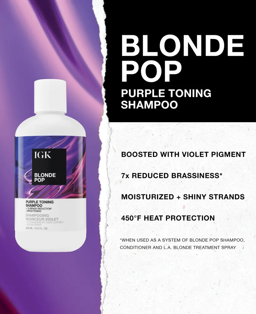 Igk Hair Blonde Pop Shampoo