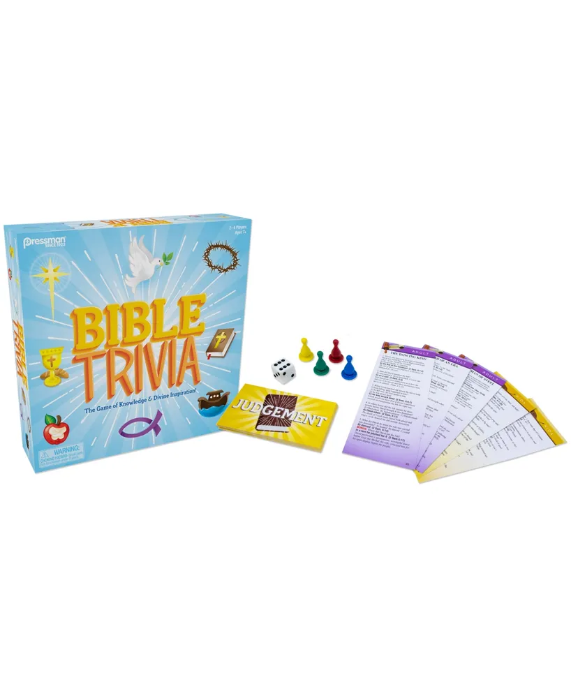 Pressman Toy Bible Trivia - the Game of Knowledge Divine Inspiration Set, 111 Piece