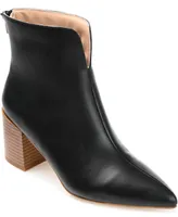 Journee Collection Women's Kayden Block-Heel Booties