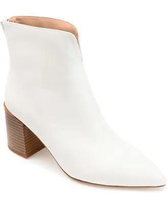 Journee Collection Women's Kayden Block-Heel Booties