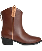 Journee Collection Women's Novva Western Booties