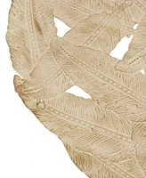 Madison Park Rossi Feather Painted Round Wall Decor, 3 Piece