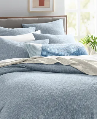 Oake Ripple Matelasse 3-Pc. Comforter Set, Full/Queen, Exclusively at Macy's