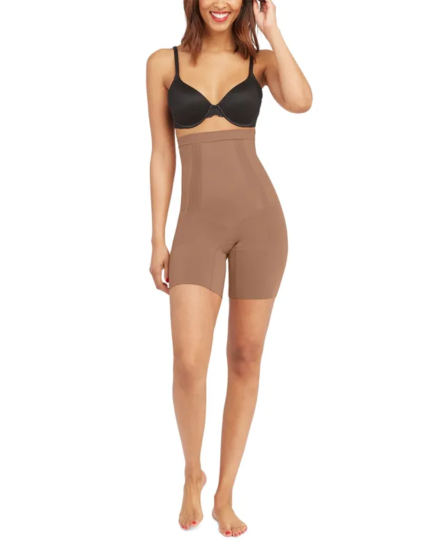 Spanx Oncore high-waisted mid-thigh super firm shaping short in