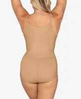Leonisa Women's Firm Tummy-Control Wyob Power Slim Faja Bodysuit Shaper 018478 - Beige