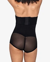 Leonisa Women's Extra High-Waisted Sheer Bottom Sculpting Shaper Panty