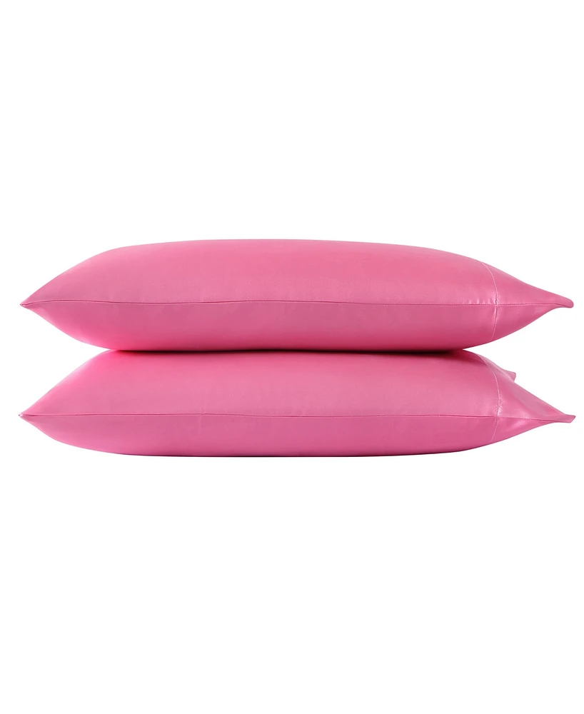 Closeout! Betsey Johnson Satin Pillowcase Pair, Standard
